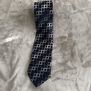 Peacock pure silk tie